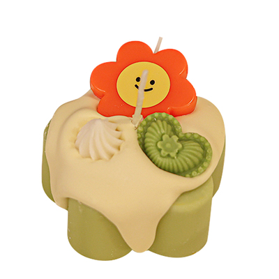 原创好看花朵伴手礼物香薰蜡烛