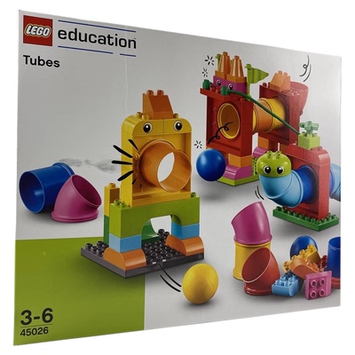 乐高积木教具套装LEGO 9076 新款 45026管道游戏组合早教益智拼装