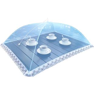 盖菜罩家用神器可折叠防苍蝇网罩商用盖菜的防尘罩子餐桌罩饭菜罩