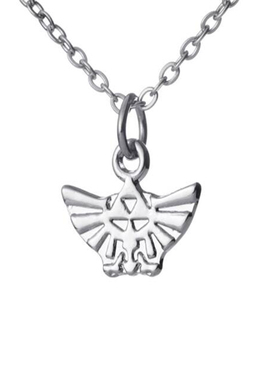 十一星球塞尔达猫头鹰钛钢项链