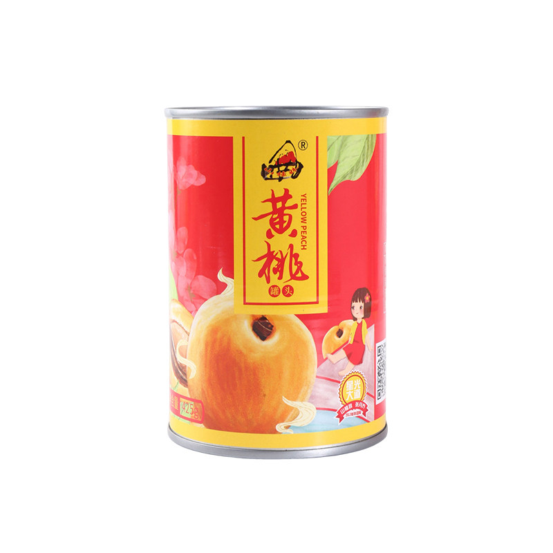 原产地直发黄桃罐头425g无防腐剂