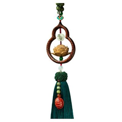 思怀桃木汽车挂件2024新款