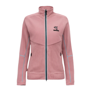 Tittallon体拓2025新款秋冬灯芯绒外套女防风保暖滑雪中层抓绒衣