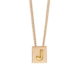 正品凯旋门李勒优周雨彤同款字母项链男女轻奢高级感26字母吊坠