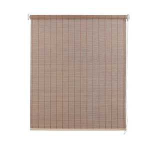 中式竹帘卷帘免打孔安装竹百叶窗帘遮挡帘竹帘子门帘茶室禅室隔断