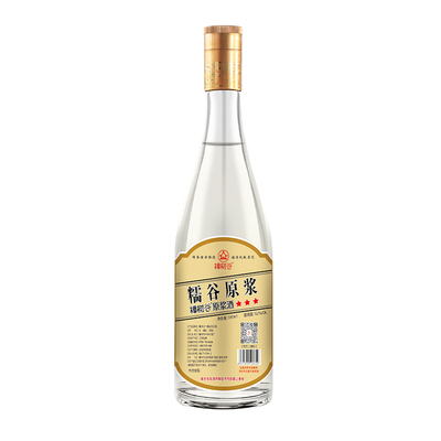 樟树谷 糯米谷酒清香型曲酒52度正宗纯粮食酒高度烧酒稻谷酒500ml