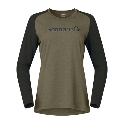 NORRONA fjora Equaliser 女子 费约拉  速干打底衫 轻量长袖T恤