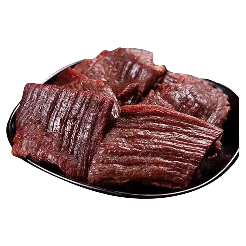內(nèi)蒙古特產(chǎn)傳統(tǒng)工藝制作牧民純手工火烤手工零食 大片牛肉干2號(hào)