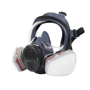 防毒面具全面罩喷漆专用实验室有毒气体防护防尘防烟打磨防护面罩