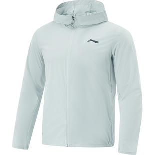 马龙同款李宁镜面防晒衣男原纱凉感透气轻户外皮肤衣垂钓薄外套女