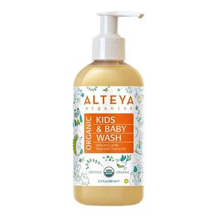 Alteya爱蒂娅宝宝洗发沐浴露400ml 滋润保湿不刺激 USDA有机
