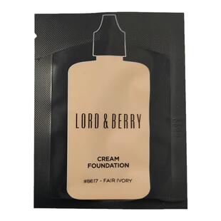 LORD&BERRY超模粉底液轻薄持妆服帖小样旅行装 3ml/袋【临期】