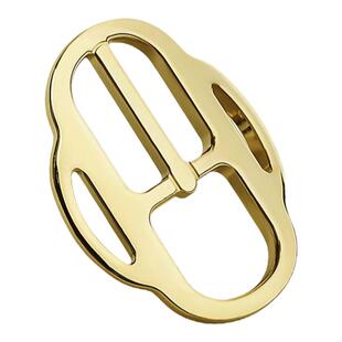 镀金Mini Boucle Twilly小丝巾扣镂空猪鼻子马衔扣高端围巾固定扣