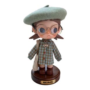 现货zsiga娃衣molly娃衣八分娃衣嘎子姐娃衣复古格纹文艺bjd娃衣