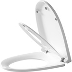 子母马桶盖家用通用加厚坐便器盖板老式马桶圈厕所板盖坐垫配件