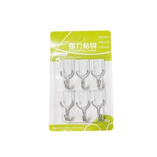 挂钩强力粘胶墙面免打孔厨房粘贴宿舍墙上家用承重无痕墙壁小粘钩