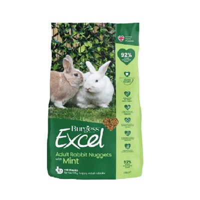 布格斯兔粮幼兔粮薄荷牛至