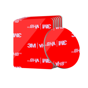 3M强力双面胶贴高粘度无痕胶乳胶漆墙面粘镜子专用自粘胶厕所洗手台试衣间瓷砖墙面固定全身镜防水透明胶贴片