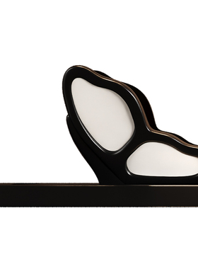 中古风蝴蝶红酒架摆件