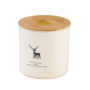 卷纸盒桌面圆筒纸巾盒家用客厅茶几抽纸盒简约现代餐厅餐巾纸抽盒