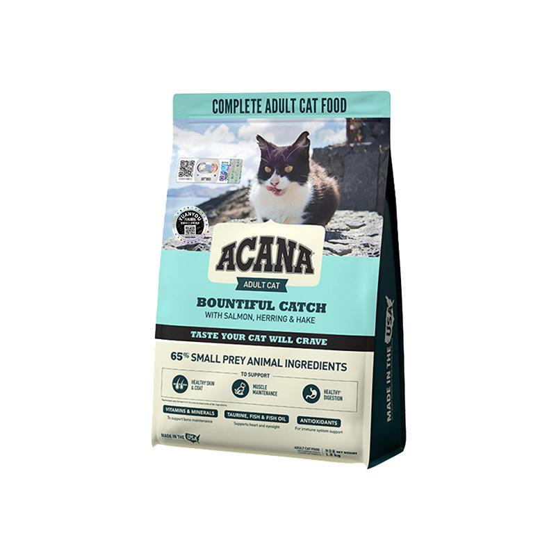【自营】ACANA爱肯拿进口抓多多配方干粮成猫幼猫通用型猫粮1.8kg