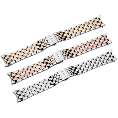 美度表带贝伦赛丽钢带女男手表链