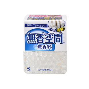 日本小林制药无香空间固体空气清新剂厕所房间垃圾宠物除臭神器