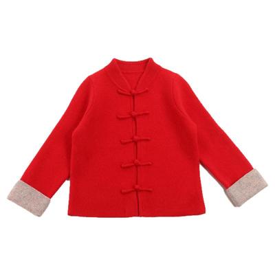 【100%羊绒】儿童山羊绒衫外套