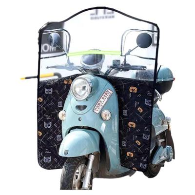 电动车挡风板透明防雨防寒冬季