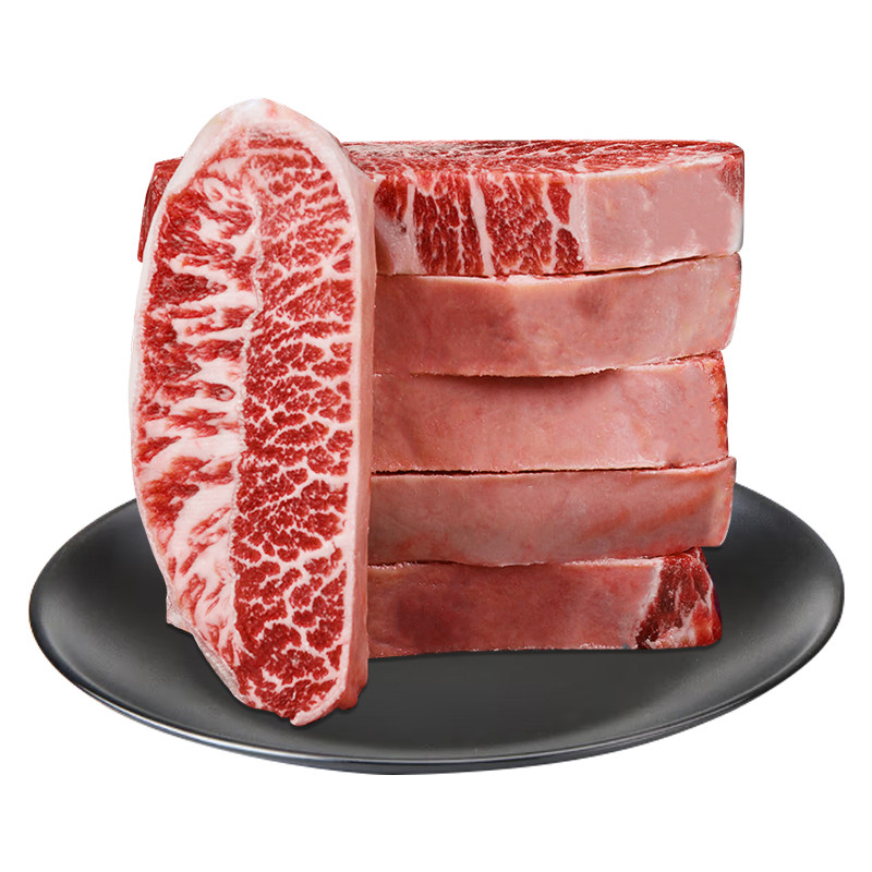澳洲和牛M9+原切西冷眼肉牛排