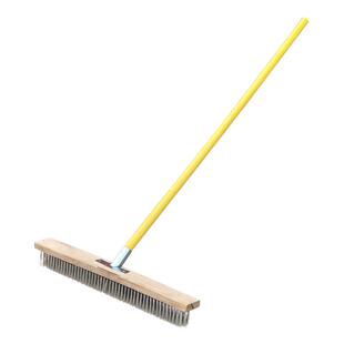 不锈钢钢丝刷地板刷子去青苔长柄铁刷子清洁刷洗地扫把钢刷除神器