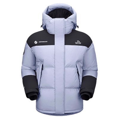 伯希和1000蓬雪山羽绒服女鹅绒服