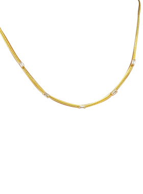 小众设计冷淡风蛇骨项链