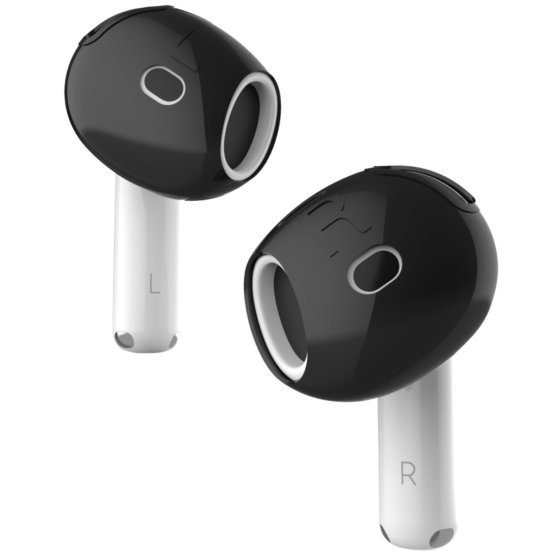 适用airpods4保护套苹果airpods4代保护套小耳套硅胶套防滑套airpods耳塞耳帽防掉防过敏airpods4