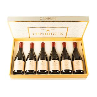 法国原酒进口红酒AOP级干红葡萄酒热红酒过新年货送礼盒750ml*6瓶