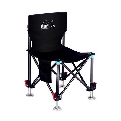 钓哈哈轻便便携可升降腿钓鱼椅