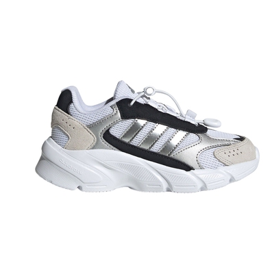 adidas阿迪达斯冬季新款抽绳免系带男小童休闲跑步运动鞋 JQ8618