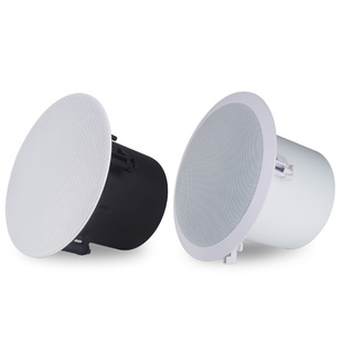 仙之音吸顶喇叭背景音乐广播定阻同轴扬声器天花音箱响会议舞蹈室