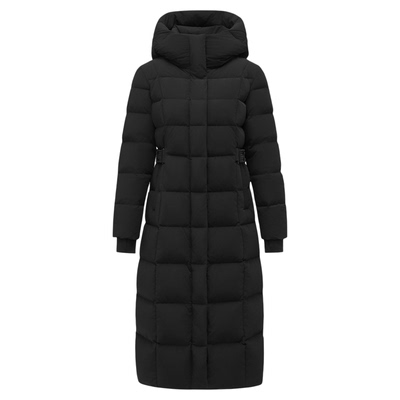 坦博尔鹅绒长款羽绒服女新款