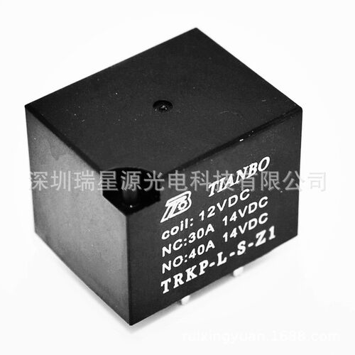 天波代理直销TRKP-L-S-Z1-12V家用汽车继电器深圳原装现货40A12V