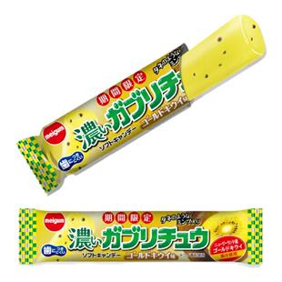 4包包邮日本黄金奇异果汁添加 明治浓嚼系列黄金奇异果味软糖糖果