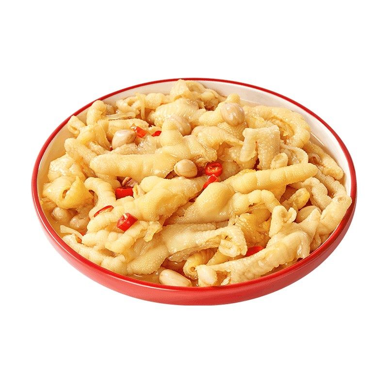 逗嘴谜汁无骨凤爪3盒装百香果青梅柠檬户外零食酸辣脱骨鸡爪624g