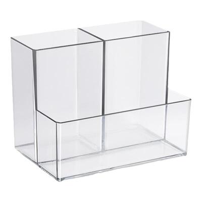 【买一个送一个】亚克力高透笔筒