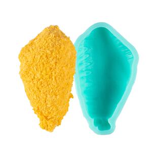 鸡翅鸡腿雪糕模具食品级硅胶来图定制文创国风网红景区冰淇淋磨具