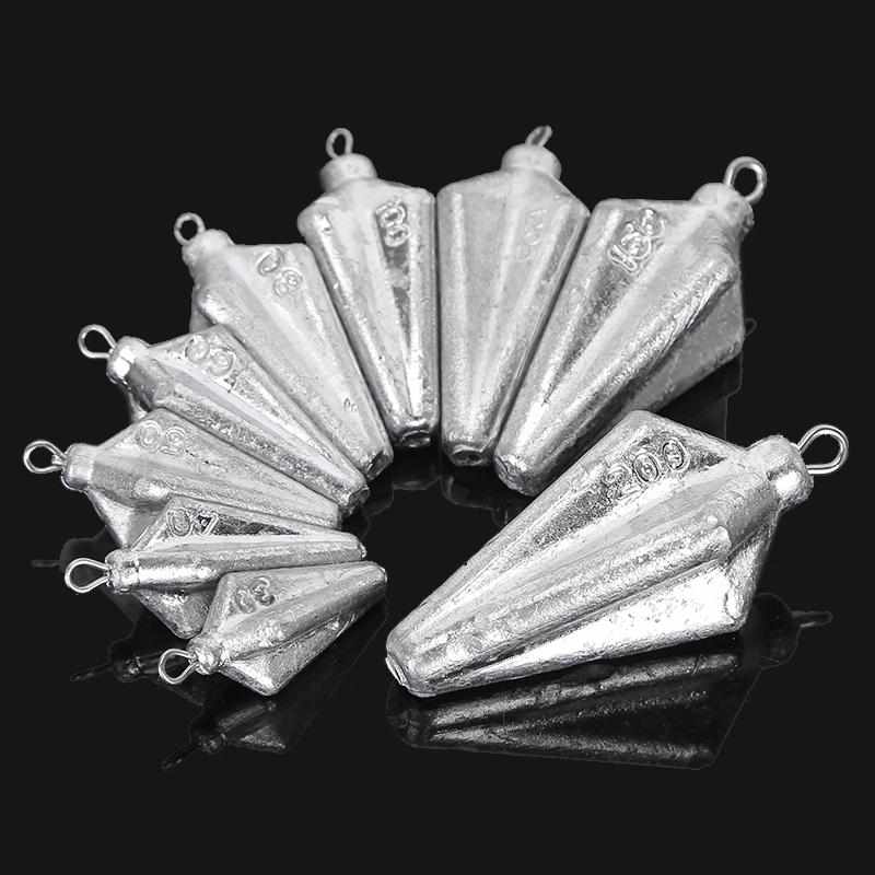 斤装四角杨桃铅坠船钓海钓海竿防走水防挂底鱼坠铅坨铅坠钓鱼铅坠