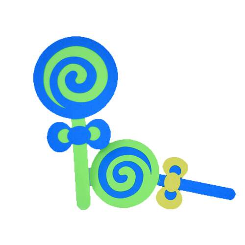 幼儿园入场手拿道具学校运动会棒棒糖儿童早操器械操舞蹈演出手持