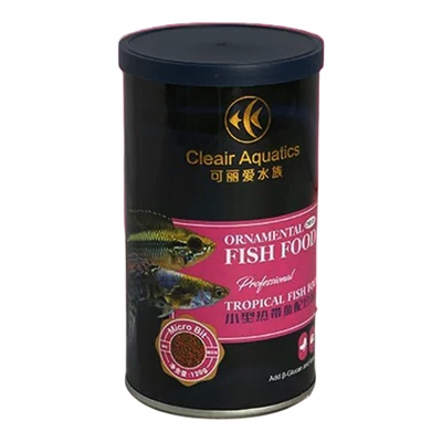 可丽爱小壳郎小型热带鱼饲料七彩神仙锦鲤蝴蝶鲤鱼粮小型鱼饲料