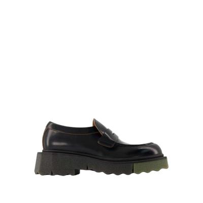OFF WHITE Bottines Sponge Loafer 牛皮乐福鞋