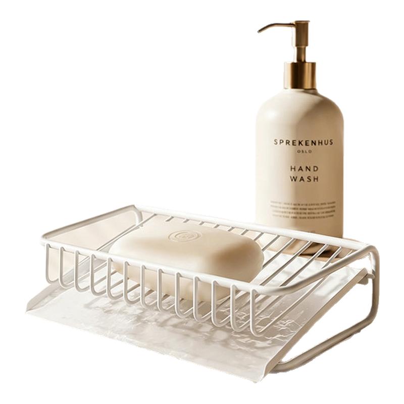 家用浴室台面沥水肥皂盒