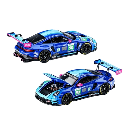 TH Trends hobby DTM 冠军车队保时捷911赛车兰德酷路泽模型1/64